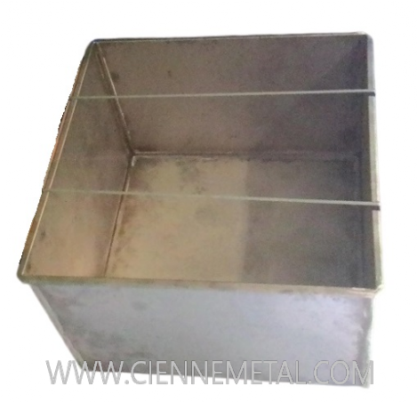 INOX COOLING BASIN FOR PIECES