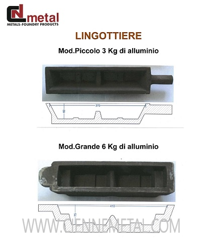 LINGOTTIERE POUR FONDERIA