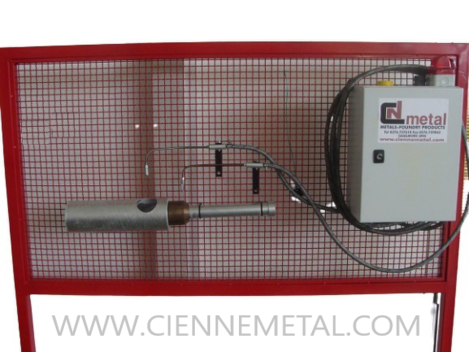 Installation de lubrification pour piston de moulage sous pression